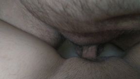Rubbing my cock against stepmother&rsquo;s hairy pussy! - MilkyMari