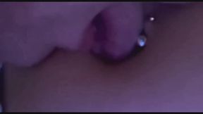 Belly Button Ring Licking