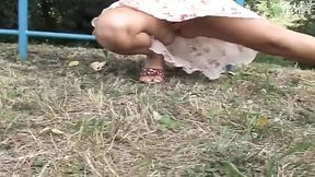 Nude In The Park - Part 01