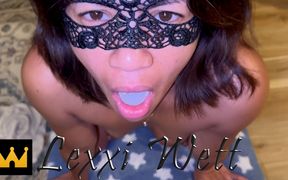 Pinay Slut Gags on Thick Bwc & Swallows Huge Load - Lexxi Wett