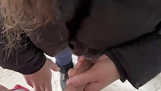 BLOWJOB TO MY COUSIN - I suck his big cock in the new house