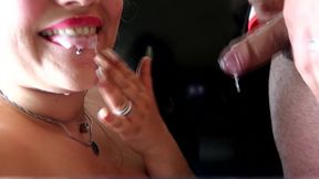 I Got Redlips , And I Got My Stepdad Cock In My Mouth I Drinked His Cum ( Deepthroat Sloopy Blowjob