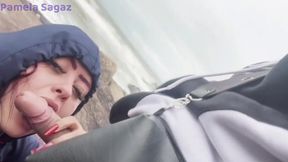 fodendo com novinho na praia safado cheio de tesao ja colocou eu pra mamar aquela rola gostosa