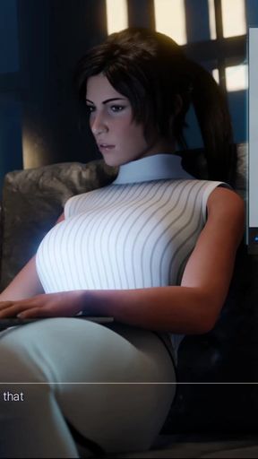 Croft Adventures 2 Lara Found a Glory Hole She Went Into the Chamber and Got All Her Desires Blissed
