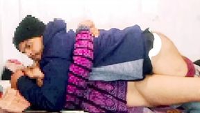 My girlfriend took a bus from Kushinagar to Gopalganj to me, then I extinguished the fire of her chud and she became happy