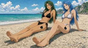 Queen Of Spades And Feet Anime (Erotic AI Arts)