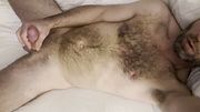 Stroking My Cock in Bed