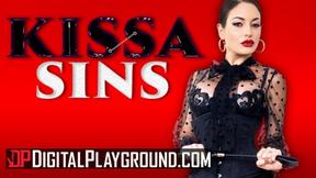 Big Boobed Kissa Sins Dominates Boss