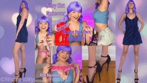 Sissy Slut Makeover Game: Sundress Edition - Choose your own path Feminization and Sissification with Femdom Mistress Mystique - WMV