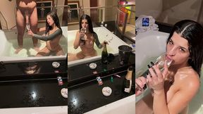 my boyfriend pisses in a glass to i drink it and taste it!