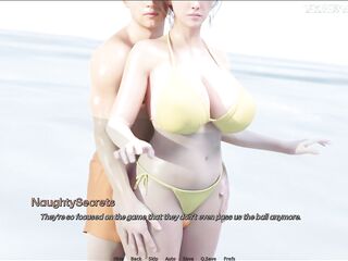 Lustful Stepson Rubs His Biggest 12 Inch Dong on His Stepmom's Large Butt Whilst Her Spouse is Next To 'em - HeartProblems 36 Developed By Xenorav - CG Comics Porn Game