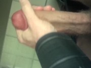 Jerking in the library stall