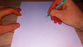 She caught you staring as she urinated