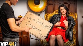 Extraordinary dame's mature brunette clip