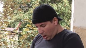 Unexpected meet up threesome pounding