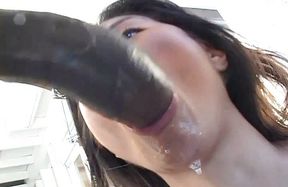 ASIA:"Monster black cock for my Asian desire"