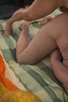 Big Uncut Curved Cock Twink Barebacks for First Time (full Vid on Onlyfans and Fansly)