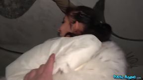 Brunette Teen Makes Love With Stranger Outdoors With Darce Lee