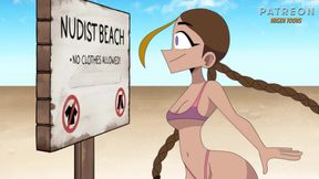 The Nude Beach - KNSFW (Part 1) [Hagen Toons]