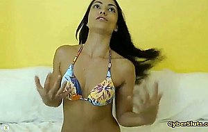 Gorgeous Ibiza Babe with Hairy Pussy