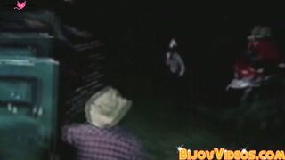 Cock hungry homo John Steele and Bud Wallace went home drenched in cum