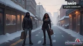 Get prepped for a night of orgies and filthy fuck-a-thon on the snowy streets, you insatiable whore. Get prepared to get moist and seduced like never before.