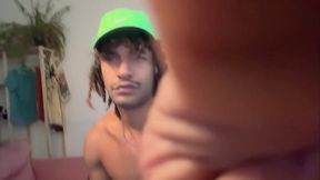 NEW TATTO, and much milk BIG CUM