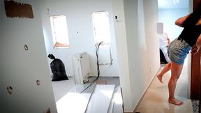 Fucked by the architect who renovated my house, now his cum-filled dreams in my home