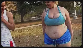 Blonde BBW Seduction in a Cozy Flat