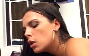 Juicy latina tgirl fucking