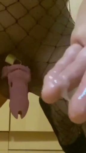 trying on a new toy   Clip 1