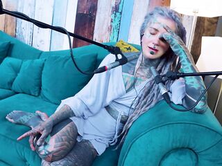 Anuskatzz tattoo model ASMR YOU - uncomfortable podcast talking