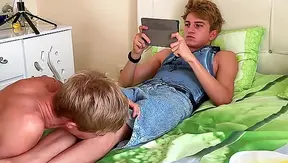 Cute Stepbro Craves My Thick Cock – Cant Get Enough Blowjob Action – No50 18+