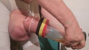 Pissing inside my pumptube