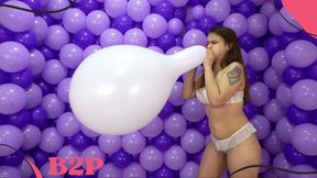 Blow to Pop Long Light Purple Unique 16" - 4K