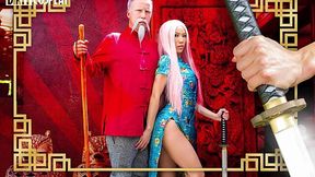 Filthy Asian Cosplayer Kalina Ryu Takes a Hardcore Pounding