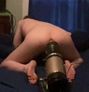 My sex machine makes my moan very loudly!