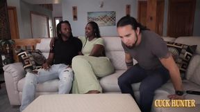 Thick Ass Ebony Wife Punish Husband For Forgetting Anniversary By Riding a BBC