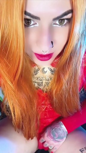 Emma Ink Has an Intense Solo Session