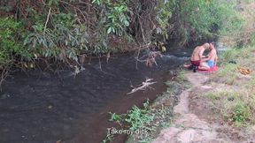 Strangers Are Caught Having Sex at the Waterfall.