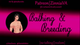 [M4F] Bathing &amp; Breeding [Kissing/Makeout In The Bathtub][Lovemaking][Missionary][Doggystyle]