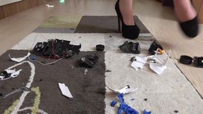 Princess Kirstin birthday crushing fun part 2