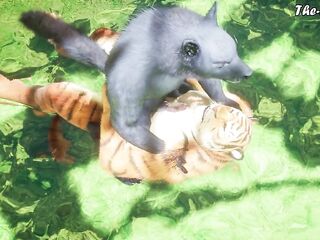 Wild Life 4K - Tiger X Wolf