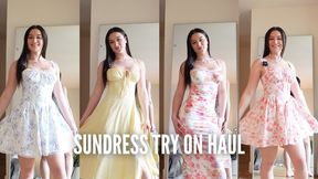 Try On Haul: How to Style Sundresses for Different Occasions in 4k