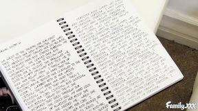 ”Blonde babe Kate Kennedy masturbates before being screwed”