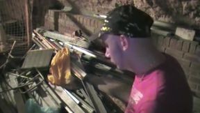 Slut fucked by scally boy in basement in Paris
