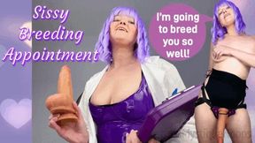 Sissy Breeding Appointment - A Strap-On fucking with alpha cum to impregnate you! - Female Domination, Femdom POV, Sissy Sluts, Sissification with Mistress Mystique Hoops - WMV