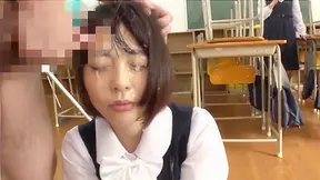 Hot JAV Babe Takes Cumshots Nonstop in Steamy Bukkake