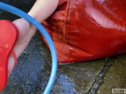 Dry vs Wet fuck Fuck My StepSister - Elena Ross