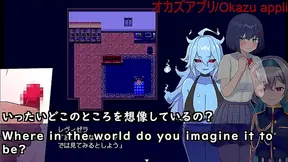 Blonde Anime Babe Gets Fucked By Redhead's Giant Dick In The Library